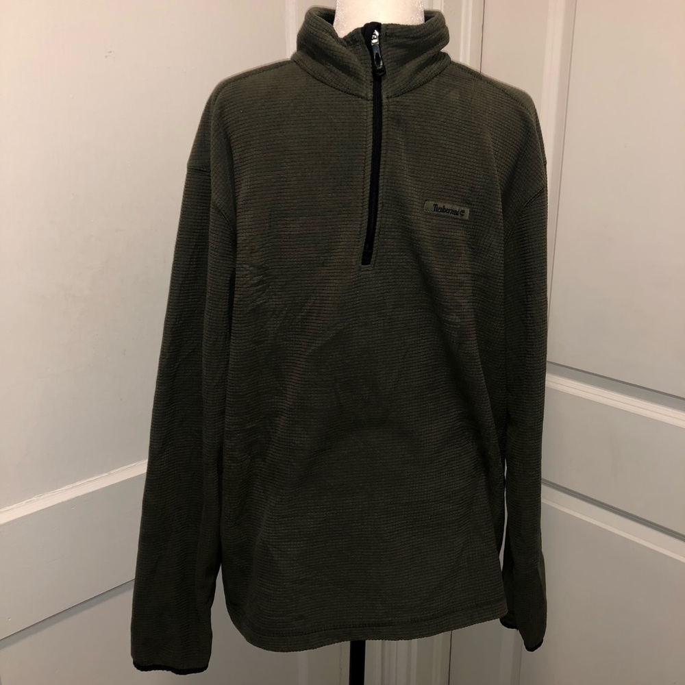 Timberland winter snow half zip sweater size 2xl